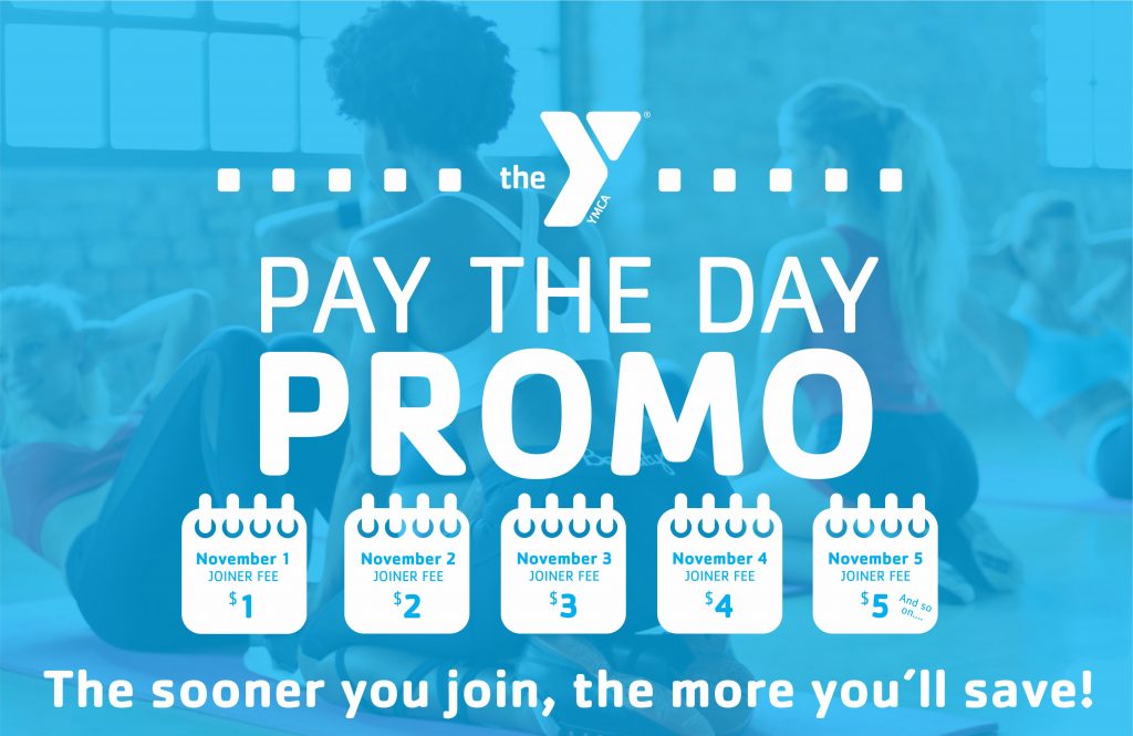 November Membership Promotion Darke County YMCA